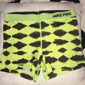 Nike Pro compression shorts!
